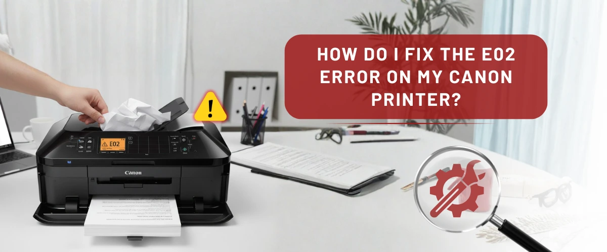 How Do I Fix The E02 Error On My Canon Printer?